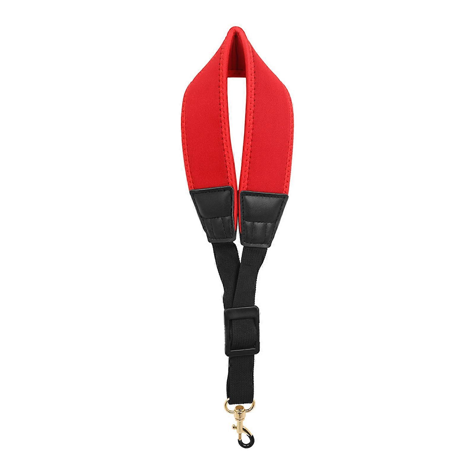 Adjustable Saxophone Neck Strap Nylon Sax Strap Metal Hook for Tenor/ Soprano/ Alto Saxophones Clarinet