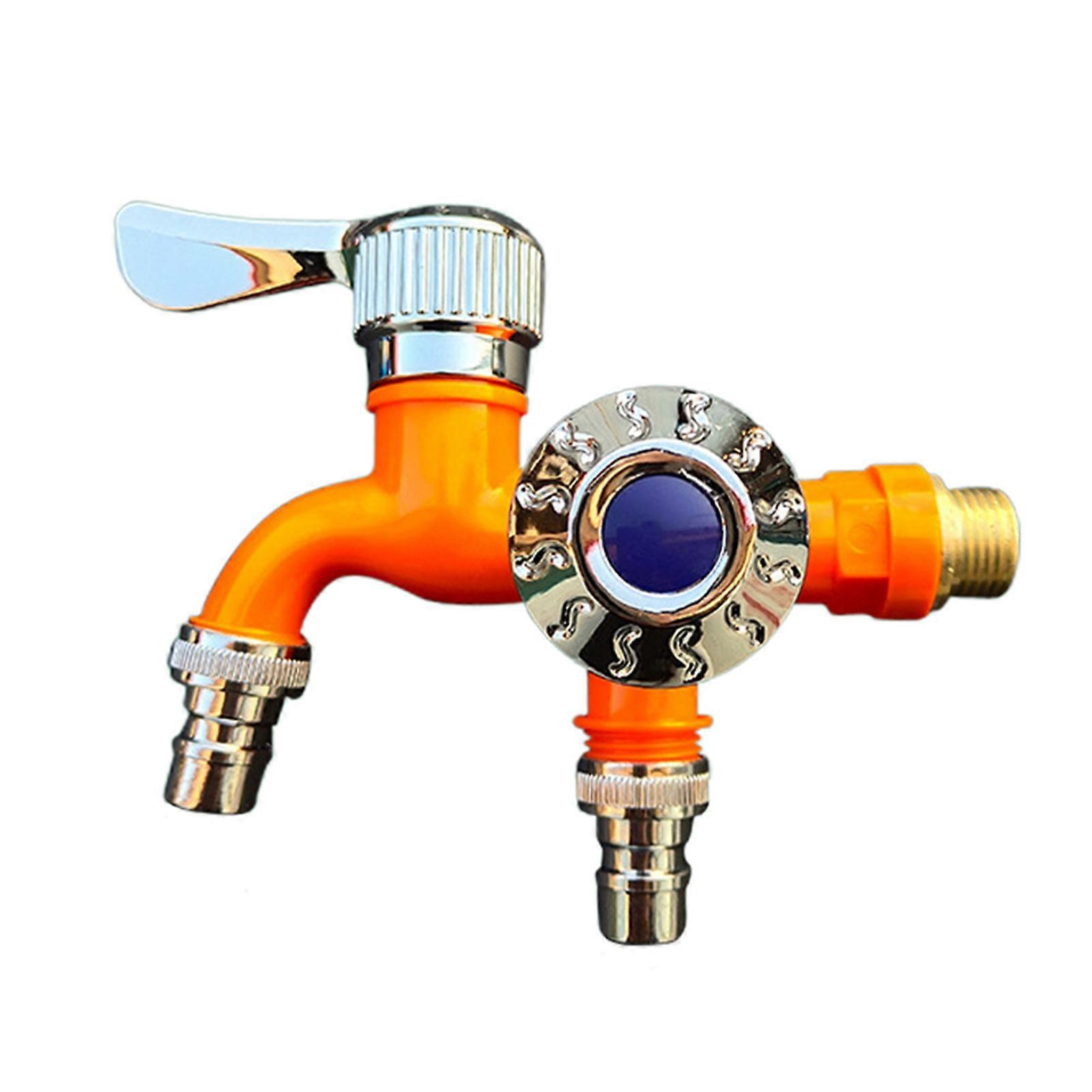 Multi-function Faucet Kitchen Sink Faucet Double Water Outlet Dual Control Faucet For Kitchen Garden New