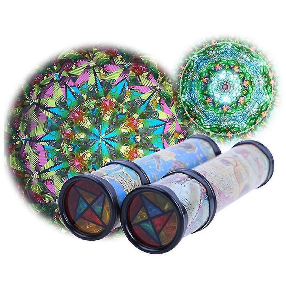 ZK-Rotating kaleidoscope magic classic educational children's toy