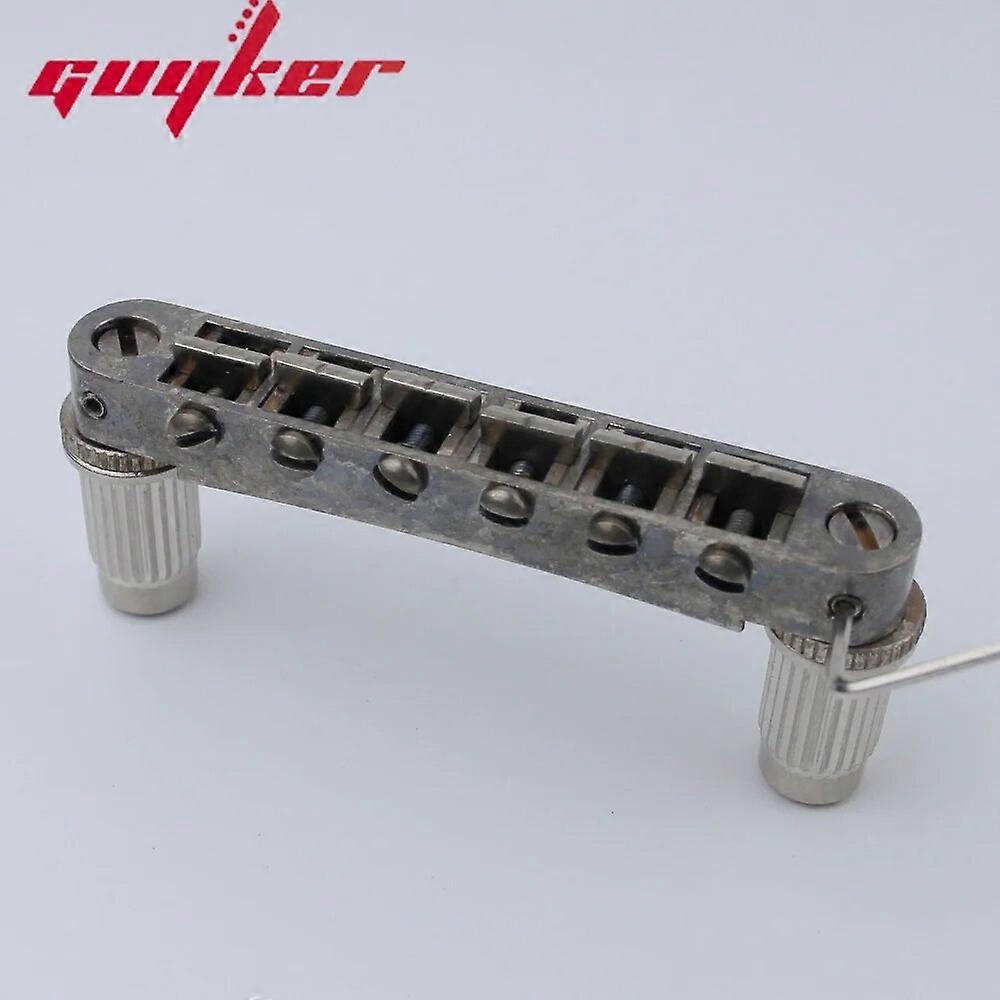Guitar Stop Bar Tailpiece with Anchors And Studs for LP SG Guitars