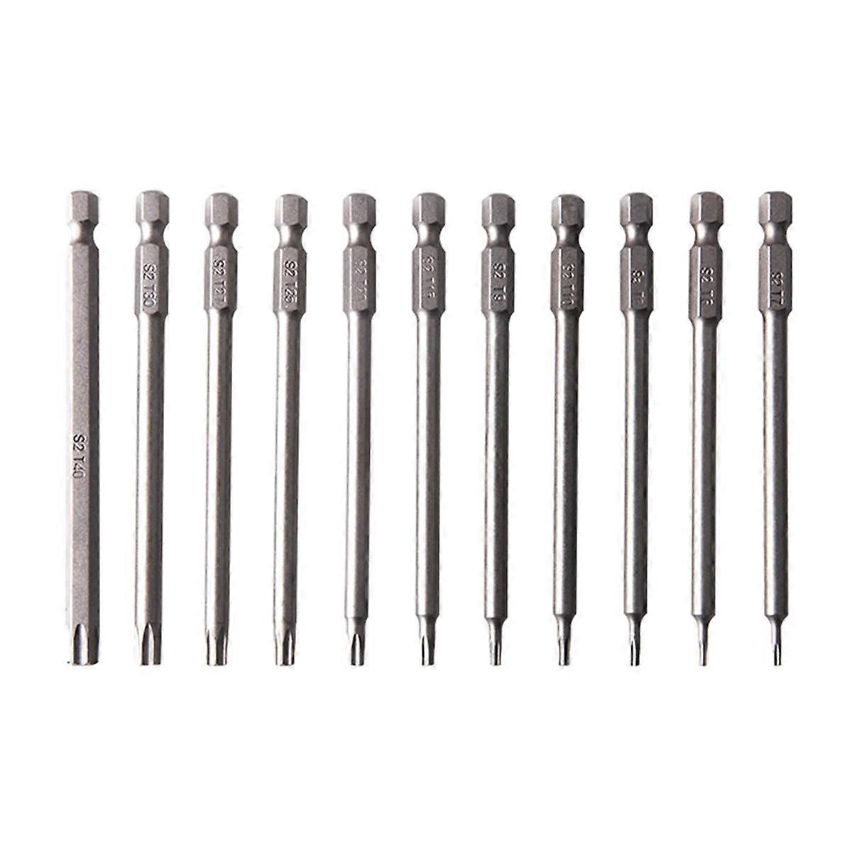 11Pcs Hex Screwdriver Set Extended Hex Handle Screwdriver Multi-Function Tool Set