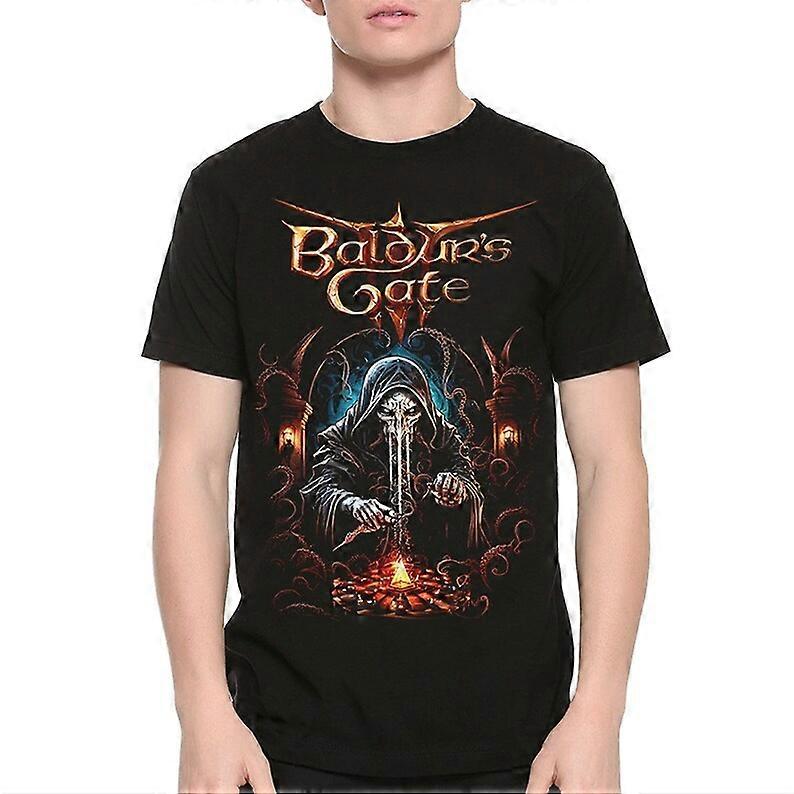 Baldur's Gate 3 Mind Flayer T-Shirt-Yfe42