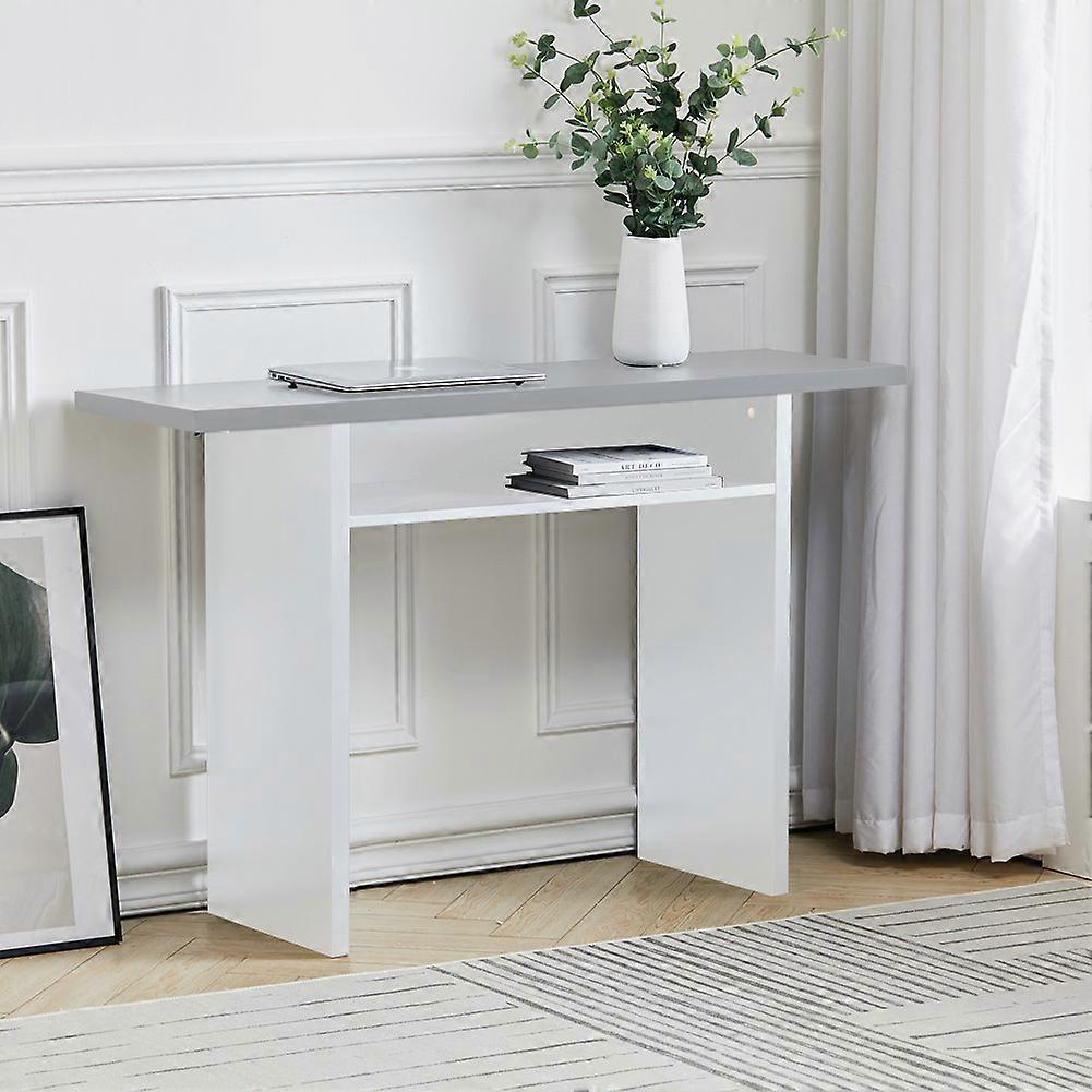 Modern Dining Console Table with Shelf