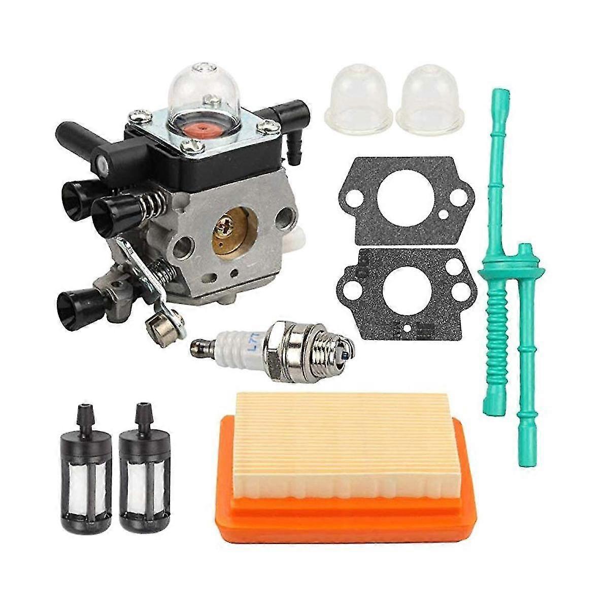 Mm55 Carburetor Kit For Mm55 Mm55c Tiller String Trimmer Parts Replace 4601-120-0600 C1q-s202 C1q-s