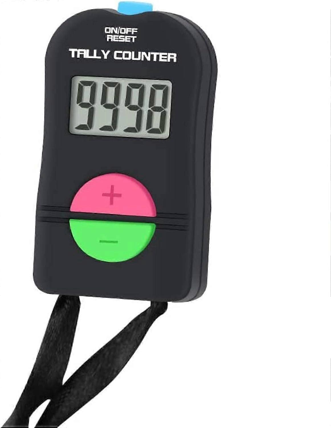 Digital Hand Counter - Add and Subtract Function - Electronic Clicker for Safe Operation of Golf Gym