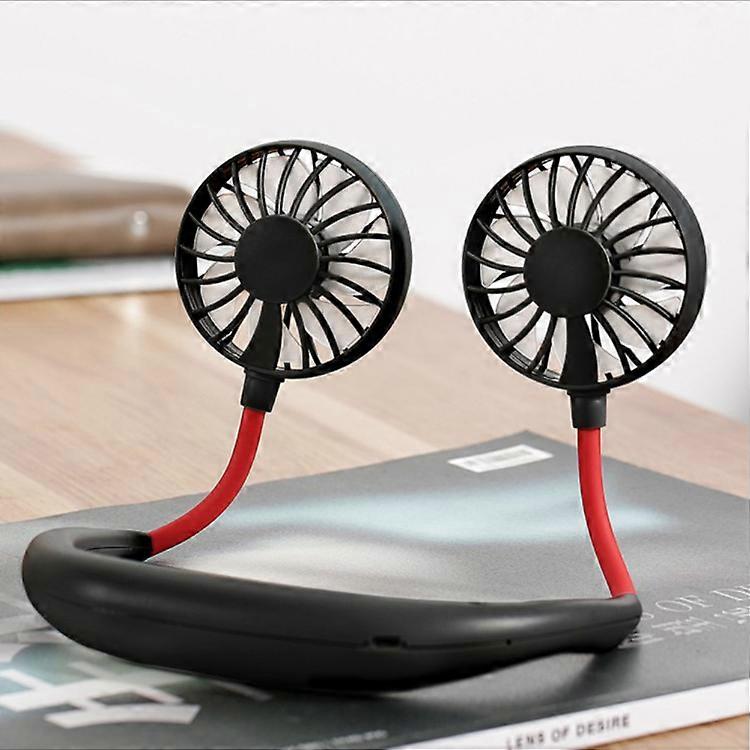 Mini Hanging Neck Fan Portable Rechargeable Air Cooling Fan USB 360adjustable Air Conditioner Wearable Neckband Fans Outdoor