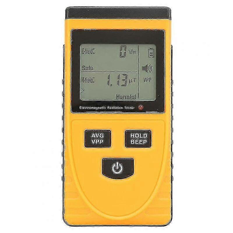 Nuclear Radiation Detector, Lcd Digital Geiger Counter Electromagnetic Radiation Detector Dosimeter Tester Meter Counter For Emf Inspections In Home