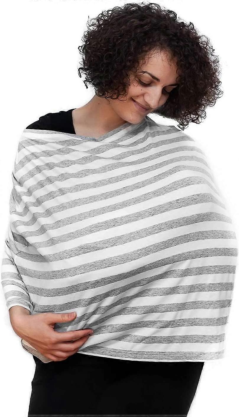 Capa de Amamentação de Algodão Orgânico Multiuso (NP03)