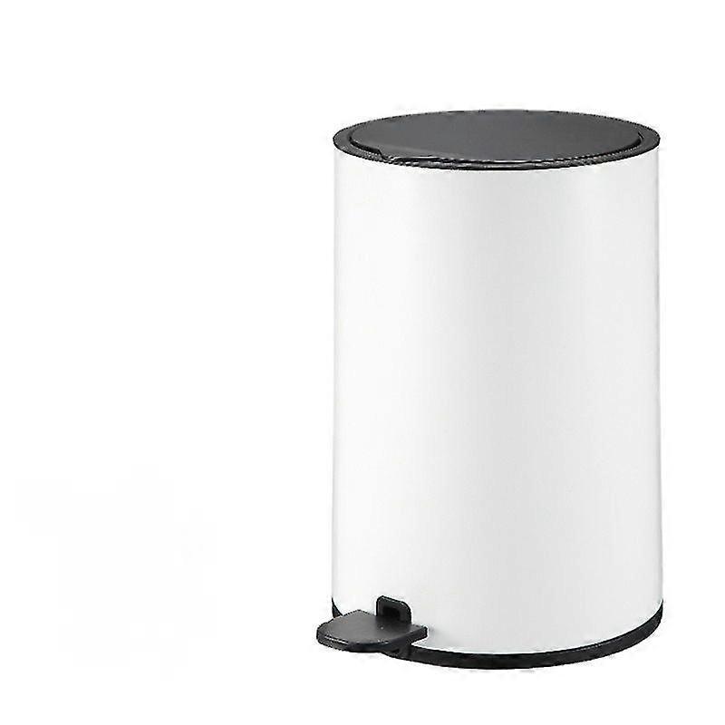 rustfritt stål bad metall lokk søppelbøtte