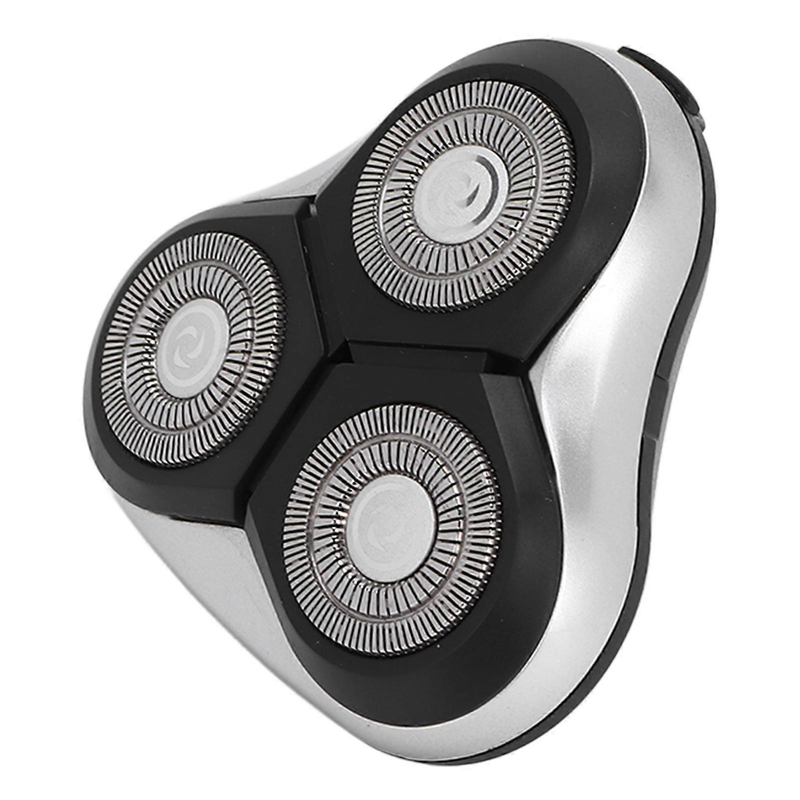 Replacement Electric Shaving Head 360 Floating Double Shaving Rings Head Electric Razor Replace Accessories