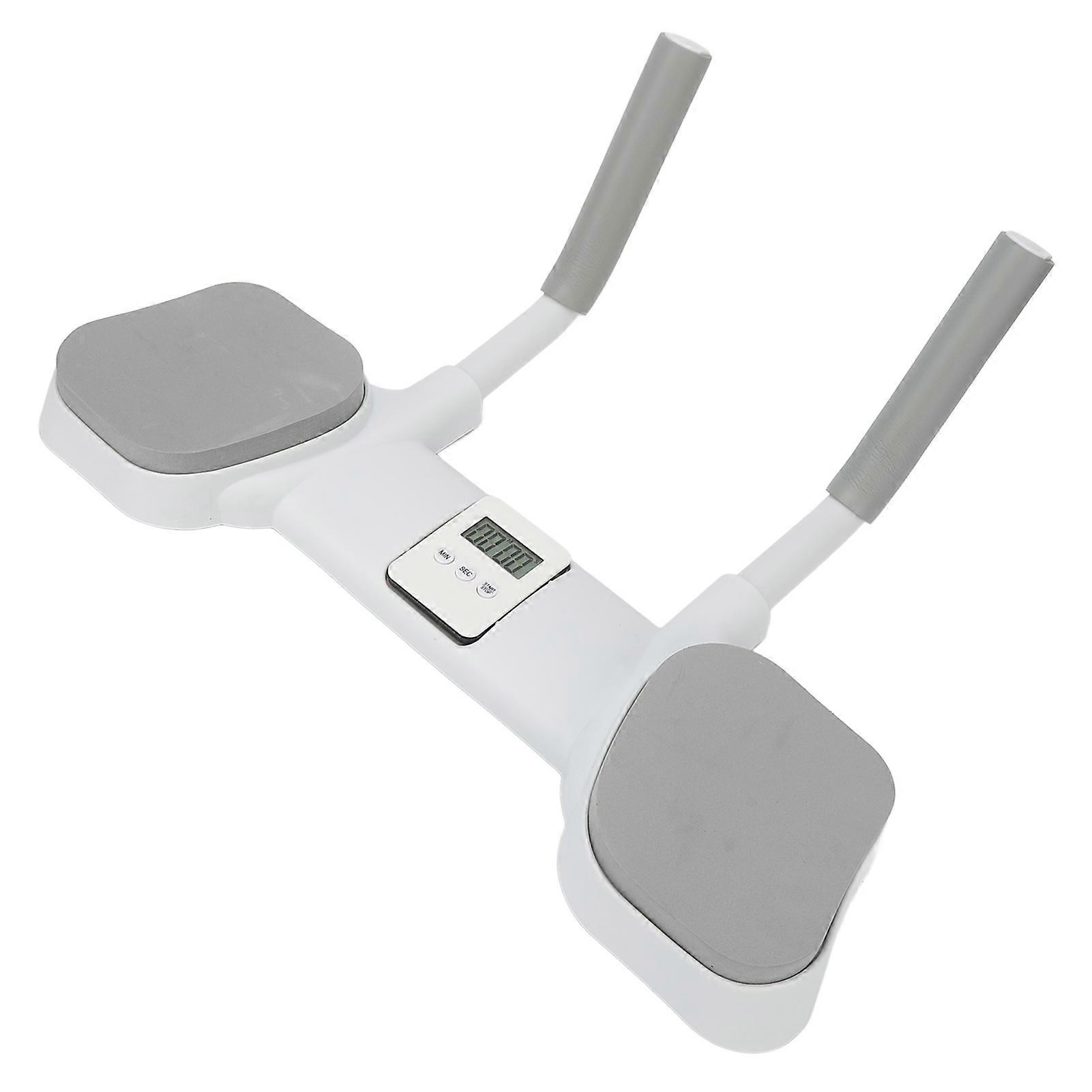 Plank Board Core Trainer Timing Display Angle Adjustable Slip Resistant Handle Workout Plank Board