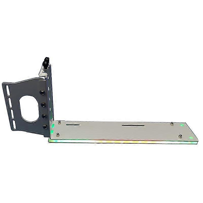 12v Vertically Graphics Card Bracket Gpu Led Holder 12v 4pin Rgb Automatic Led
