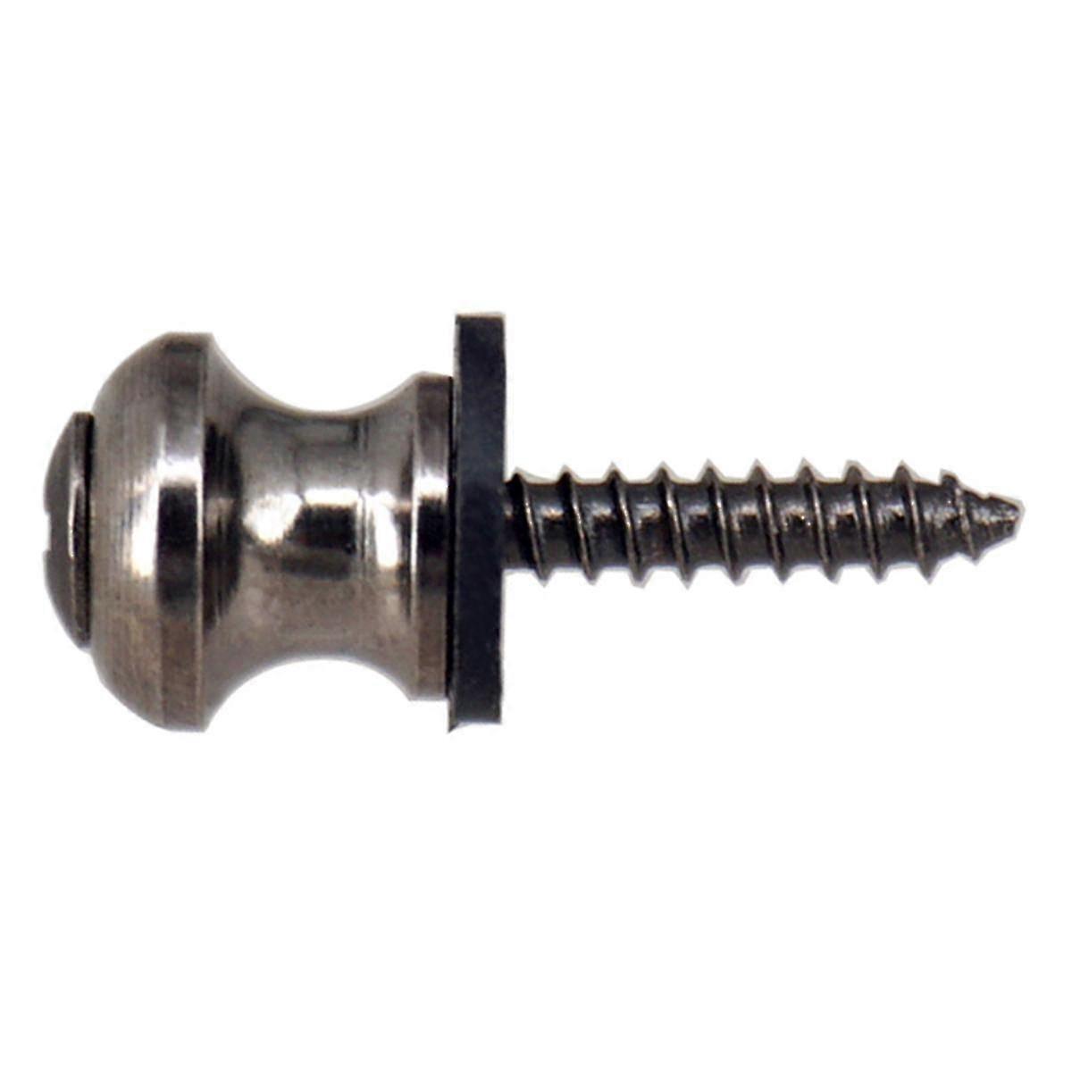 12pcsメタルギターボタンエレクトリックベースストラップロッキングペグウクレレバックルロックピンギターアクセサリーマルチカラー