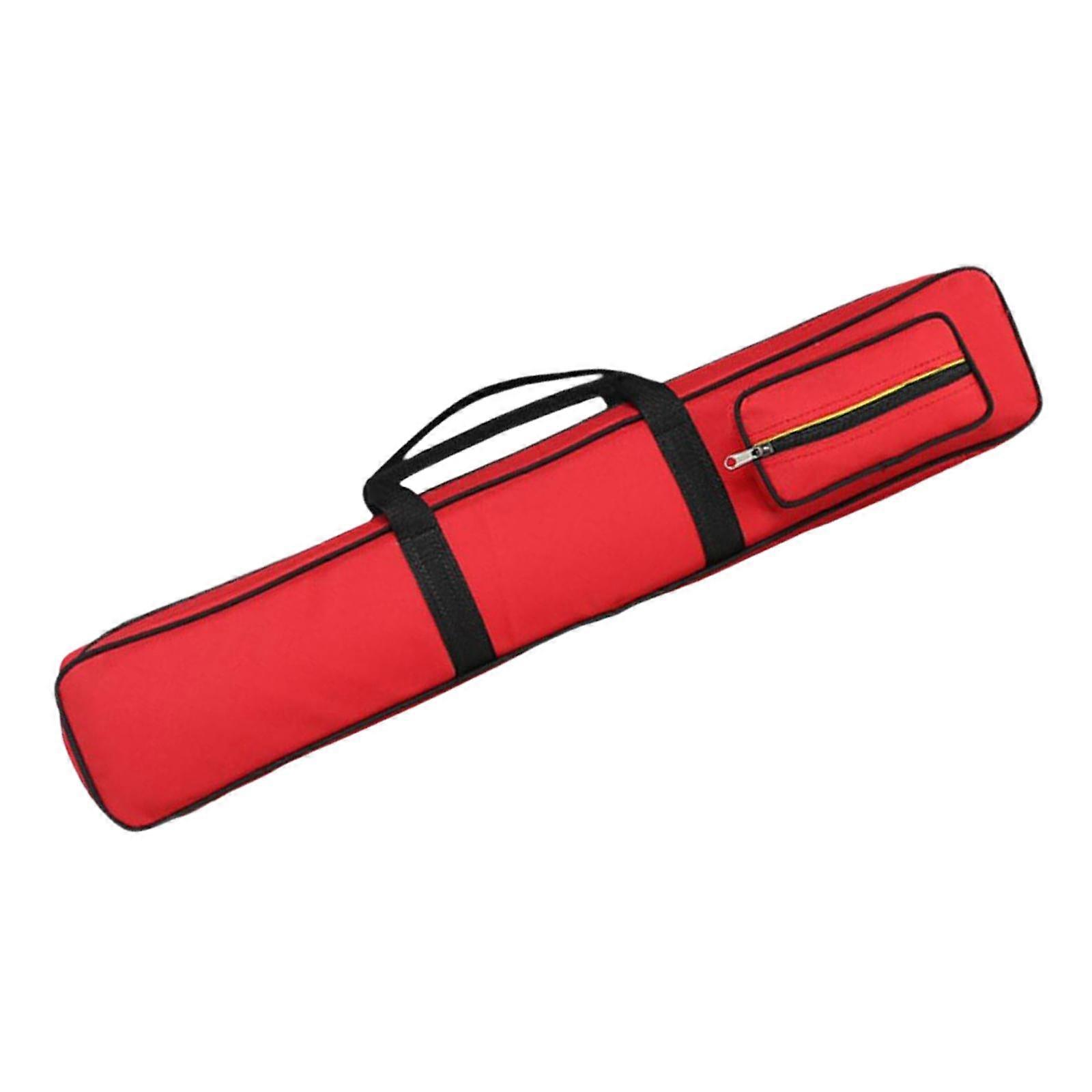 8 trous billard queue de billard étui porte-queue de snooker de protection pochette de rangement rouge