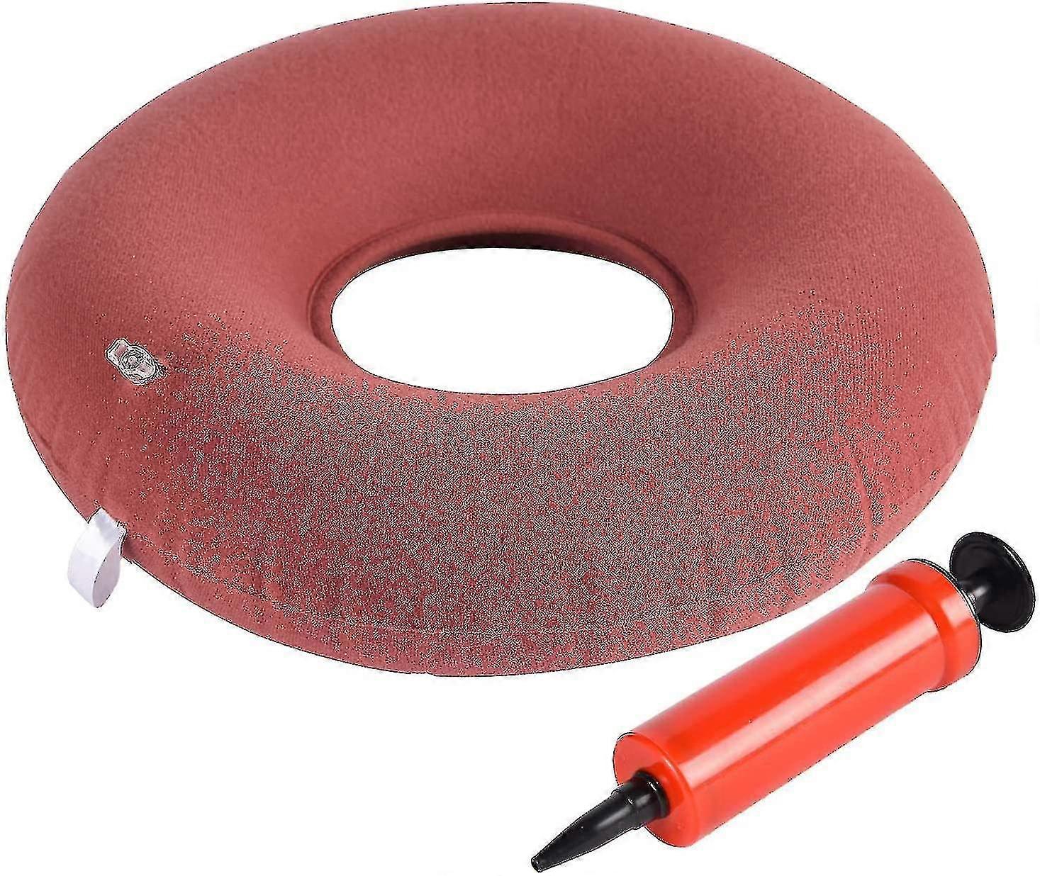 Turnsole Butt Donut Pillow For Tailbone Pain Hemmoroid Bed Sores - 15" Coccyx Donut Seat Cushions For Pressure Relief - Donut