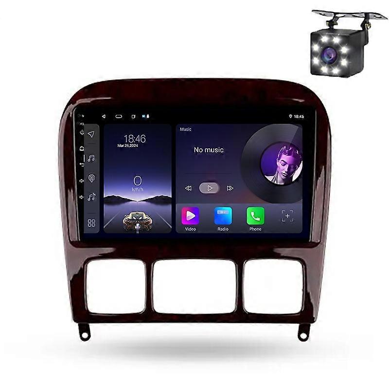 Android 14 Car Radio For Benz S-Class S Class W220 VV220 1998 - 2005 Auto Player Stereo
