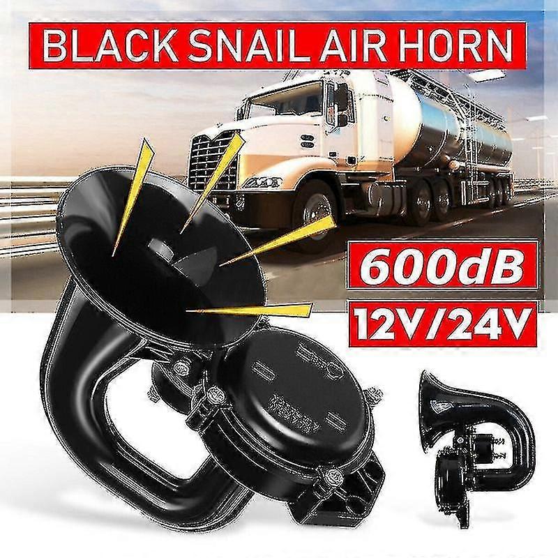 600db 12/24v elétrico caracol chifre de ar