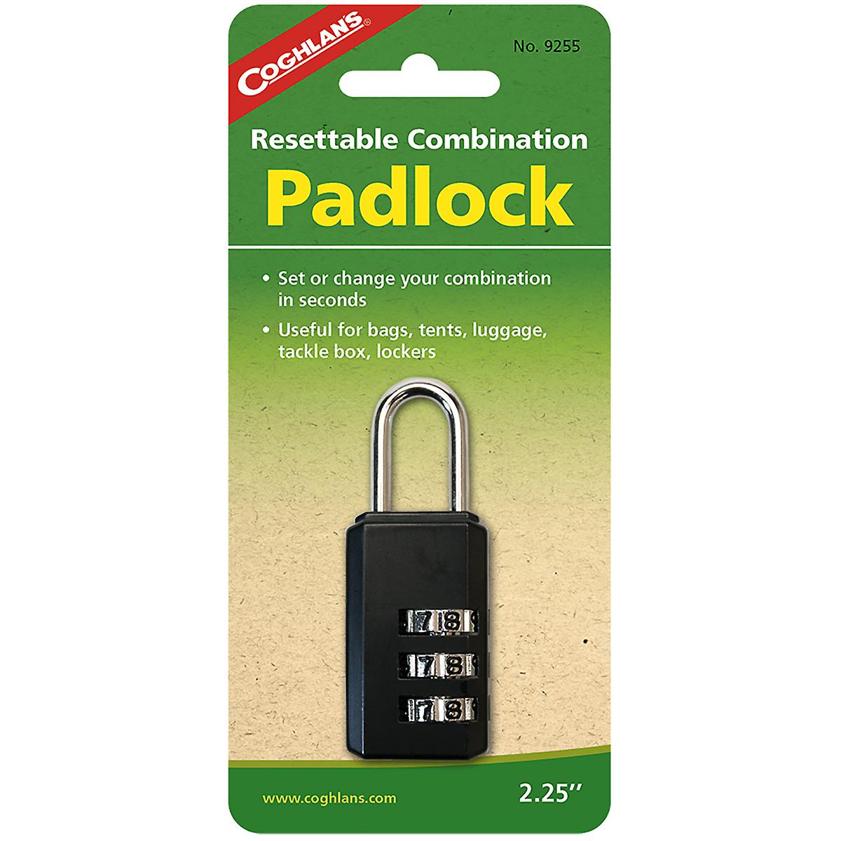 Coghlan's Resettable Combination Padlock