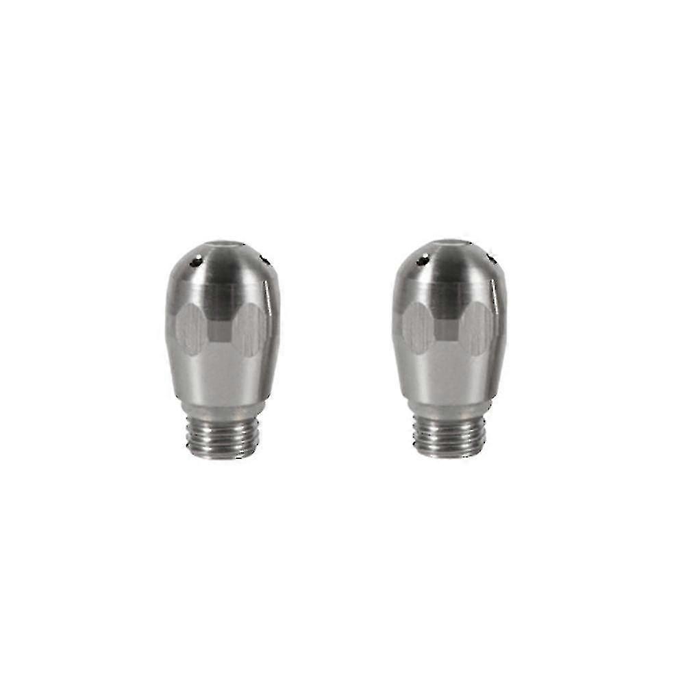 2 Pack Stainless Steel 4 Holes Coffee Machine Steam Nozzle Universal