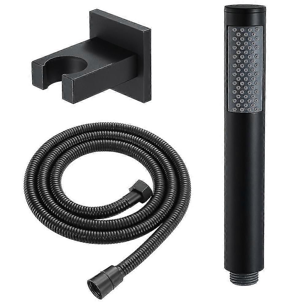 1.5m Round Handheld Pressurized Brass Shower Head