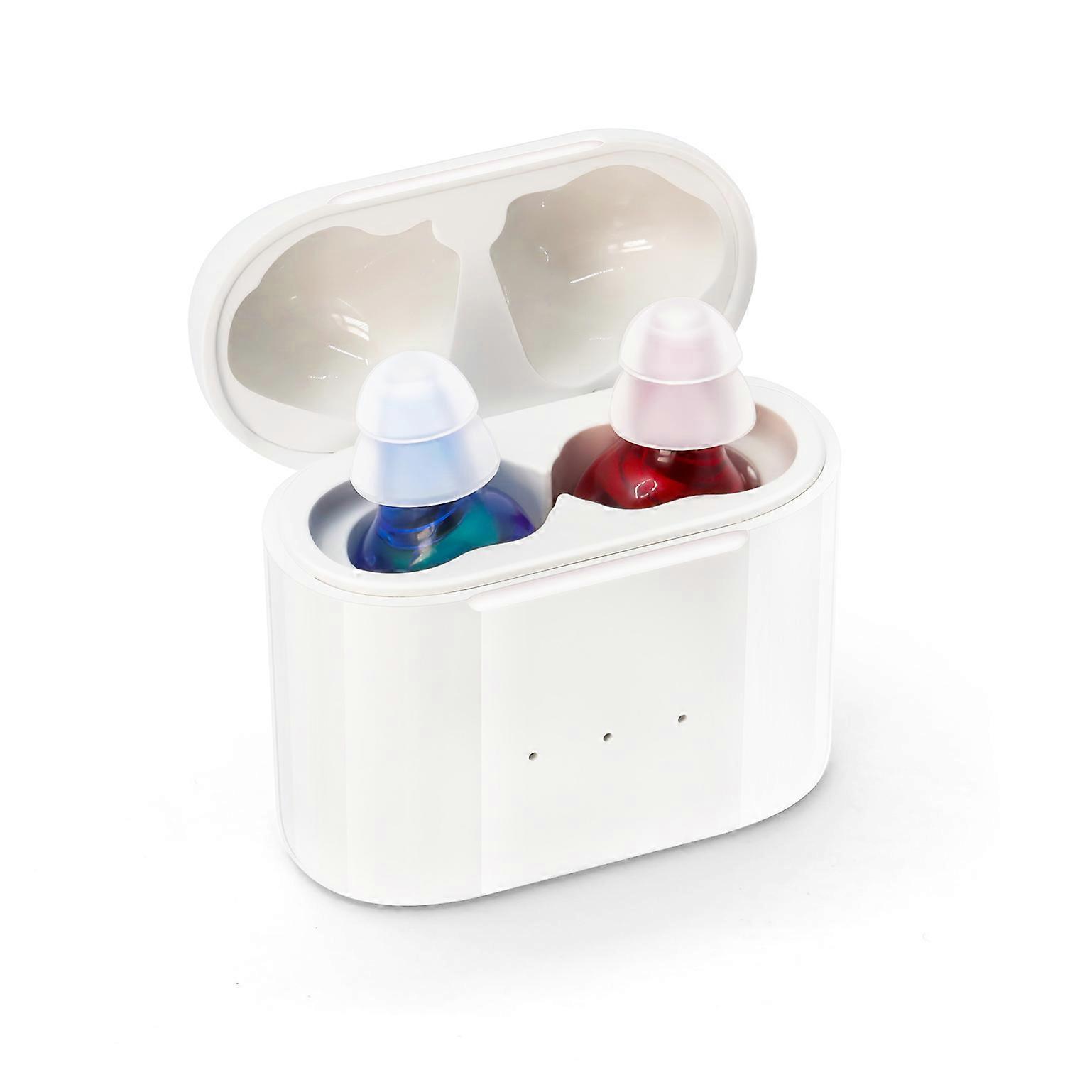 Smart Noise Reduction Rechargeable Mini CIC Invisible Ear Hearing Aid For Seniors