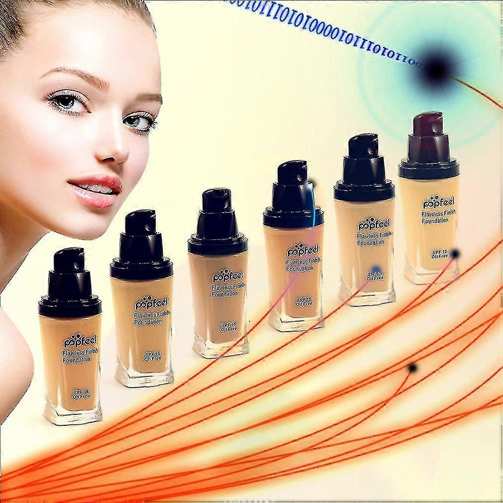 Popfeel Makeup Perfection Foundation Full Coverage Flawless Matte Finish