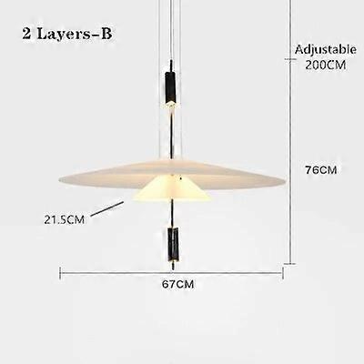 Lampe suspendue LED moderne en forme de soucoupe volante, décoration d'intérieur danoise, design danois, luminaire décoratif d'intérieur, idéal pour une table à manger, un bar ou un salon.