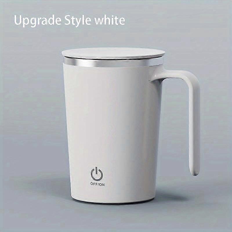1pc 400ml/13.5oz Rechargeable Electric Stirring Cup with 304 Stainless Steel, Perfect for Hot Chocolate, Cocoa, Milk, Latte, Tea and Protein Powder
