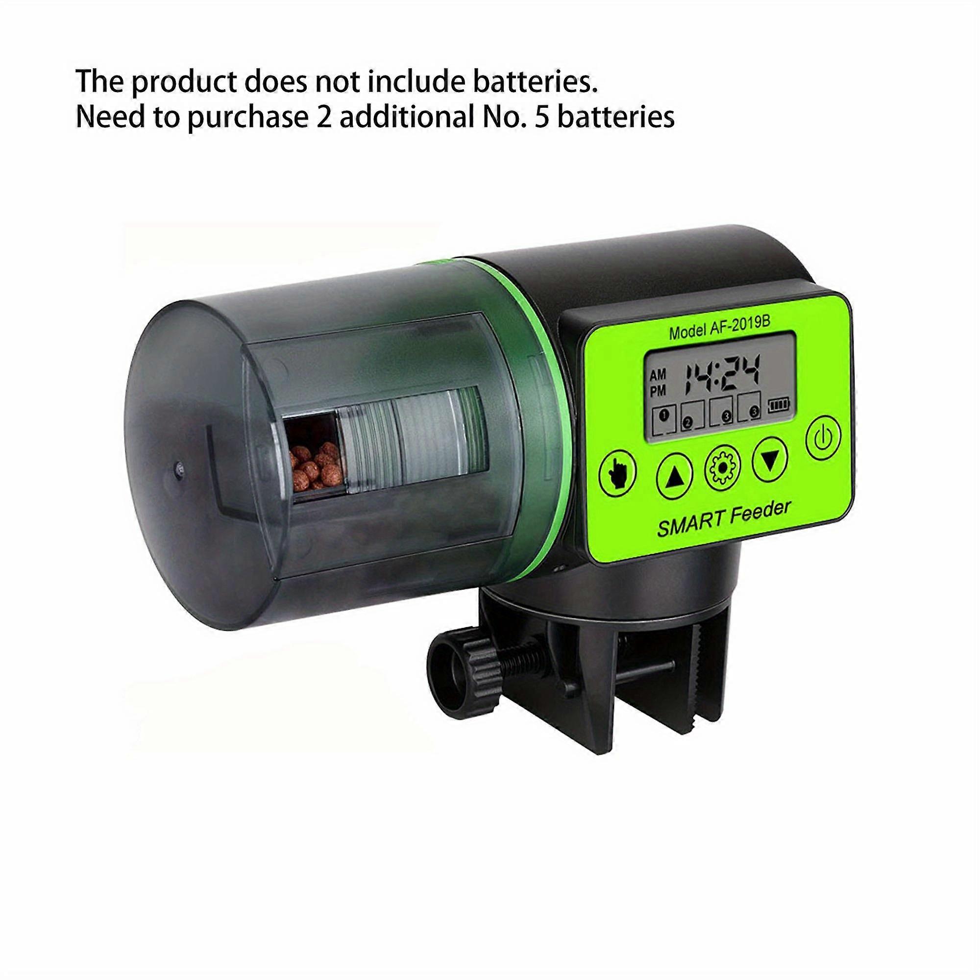 Automatic Fish Feeder - Battery-Powered, Moisture-Proof Feeding System with Timer, Ideal for All Fish Species