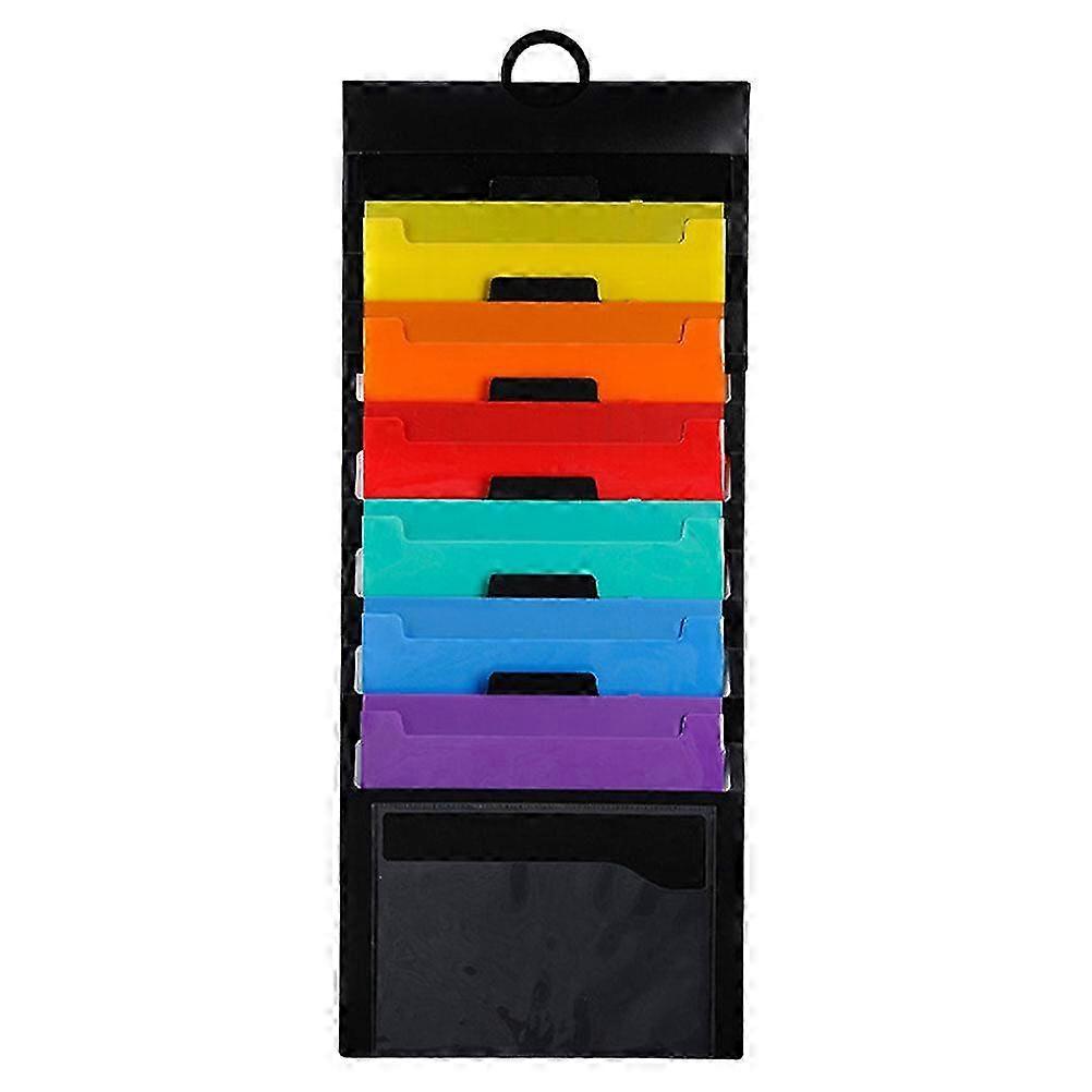 Expanding File Folder File Storage Bag Wall-hanging File Folder Handheld File Organizer File Container