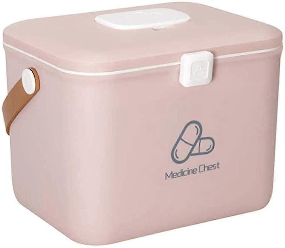 Medikamentenbox Kunststoff Erste-Hilfe-Box Aufbewahrungsbox Medizinbox Medizinbox mit Griff mit abnehmbarem Aufbewahrungsfach Medizinbox Medizinbox Organizer