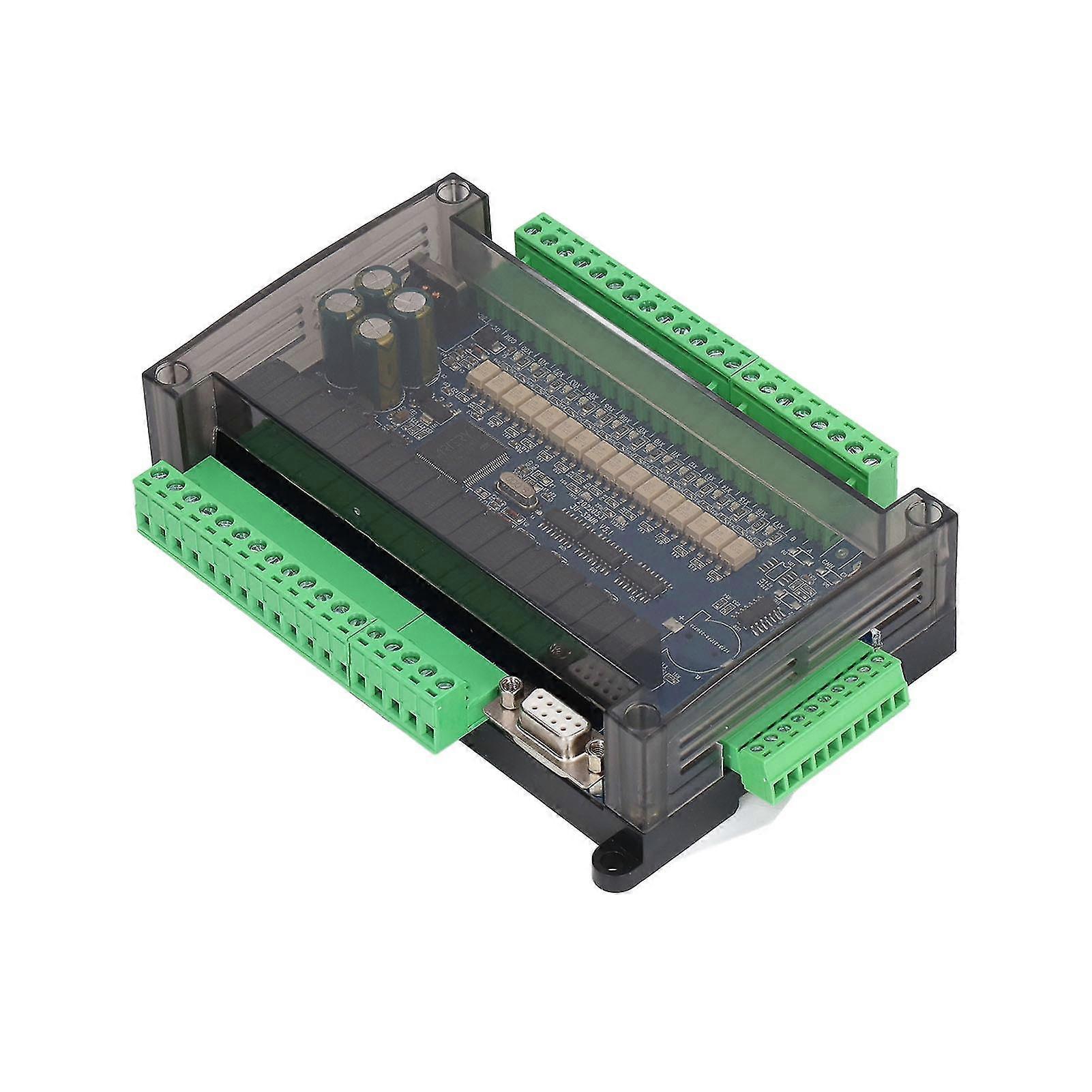 High Speed 24VDC Industrial Control Board PLC Controller with 16 Input and 16 Output Relay Output