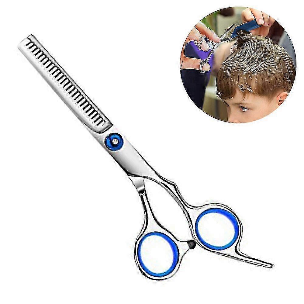 Hair Thinning Shears Professional Teeth Scissors ,stainless Steel,blue