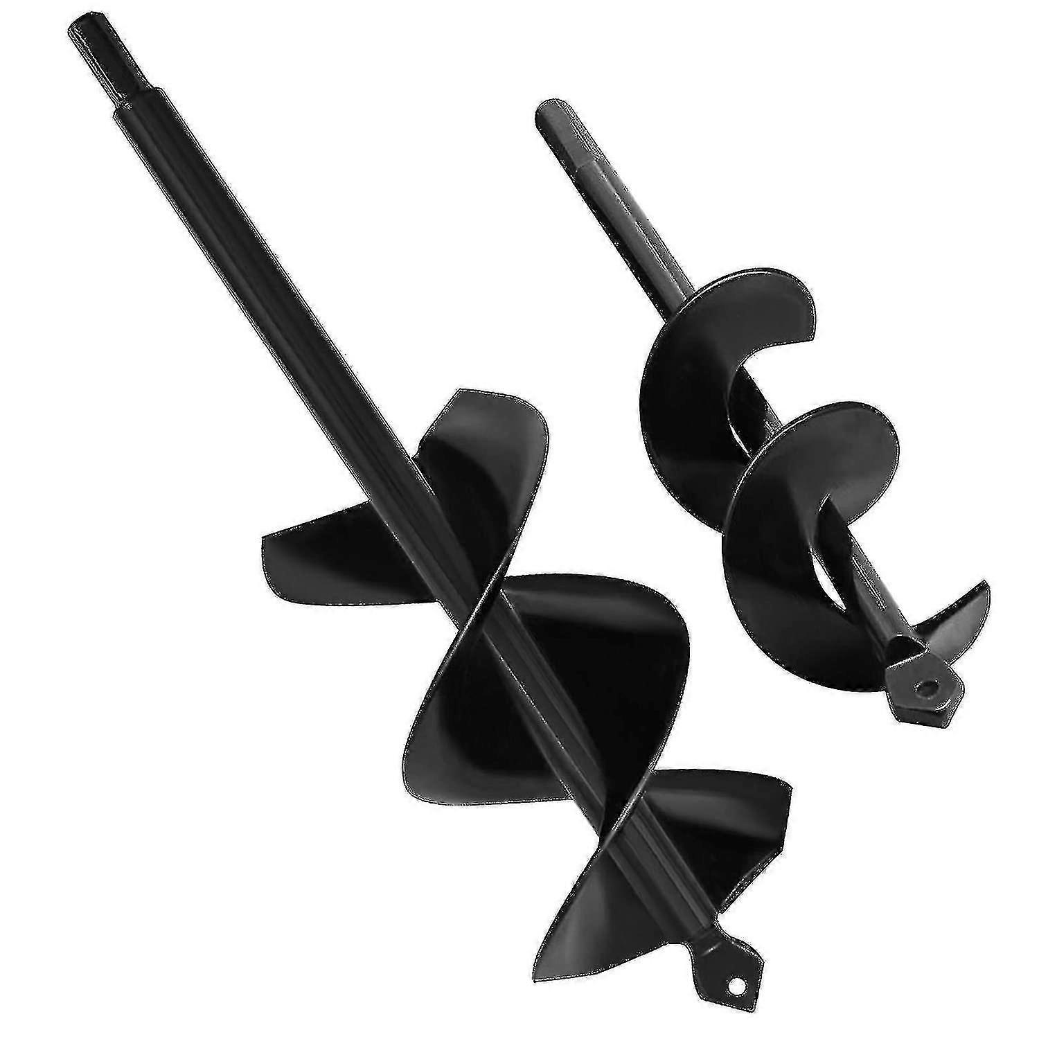2024-τρυπάνια κήπου 2-pack 8x30cm 4x22cm Twist Τρυπάνι, τρυπάνι γης