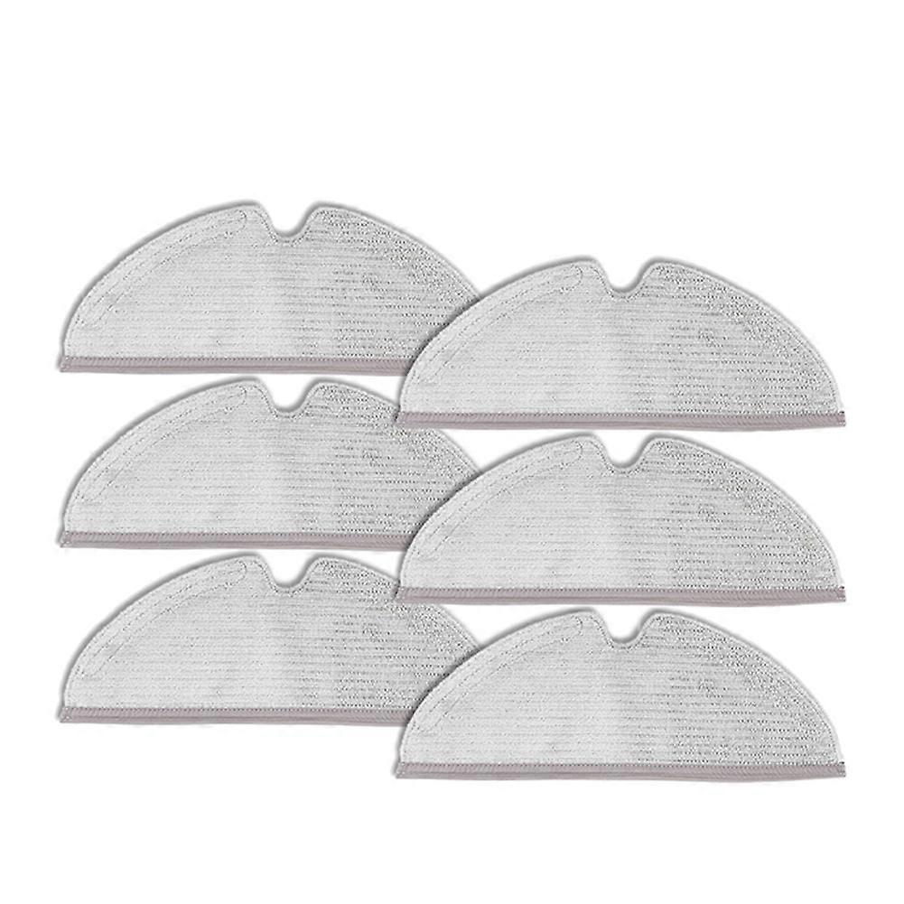 6Pcs Mop Cloths Replacement for S5 Max S6 Pure S6 Max S5 S51 S50 S55 E25 E35 Robot Vacuum Parts