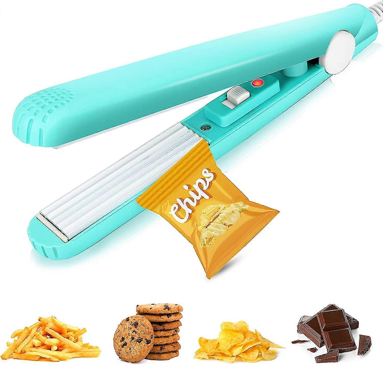 Wabjtammini رقاقة حقيبة الحرارة السدادة ، السدادة الغذائية المحمولة مع سلك الطاقة (لا البطاريات المطلوبة) - العلامة التجارية الجديدة