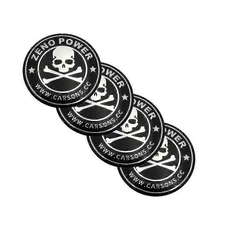 56mm aluminiu Punisher Craniului Logo Emblema emblema insigna autocolant aliaj auto Hub Center Hub Cap Insigna auto roata autocolant Accesorii Styling