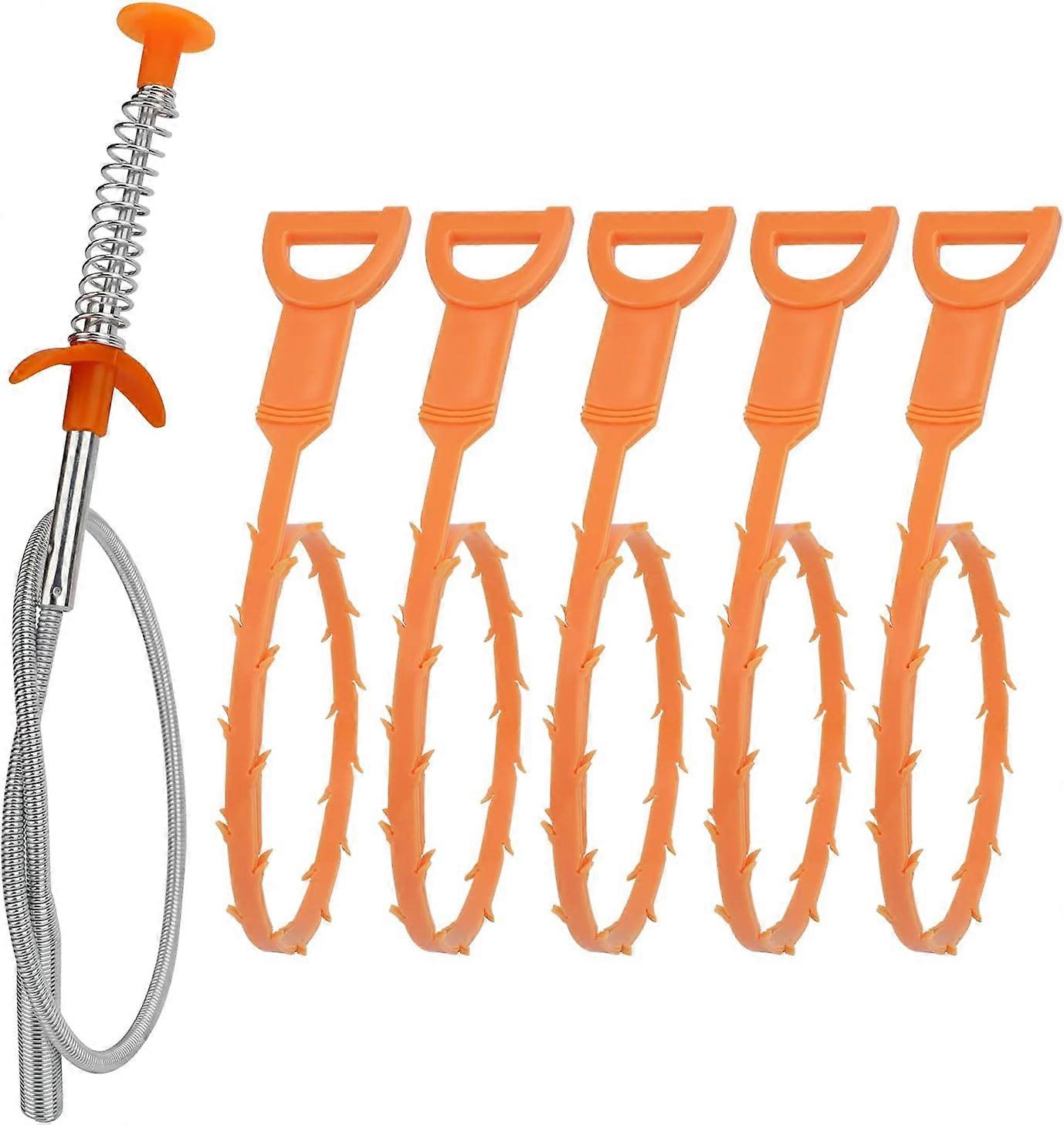 Pcs Spring Drain Unblocking Tool Set - Kitchen Sink Shower Sewer Unblocking Tool