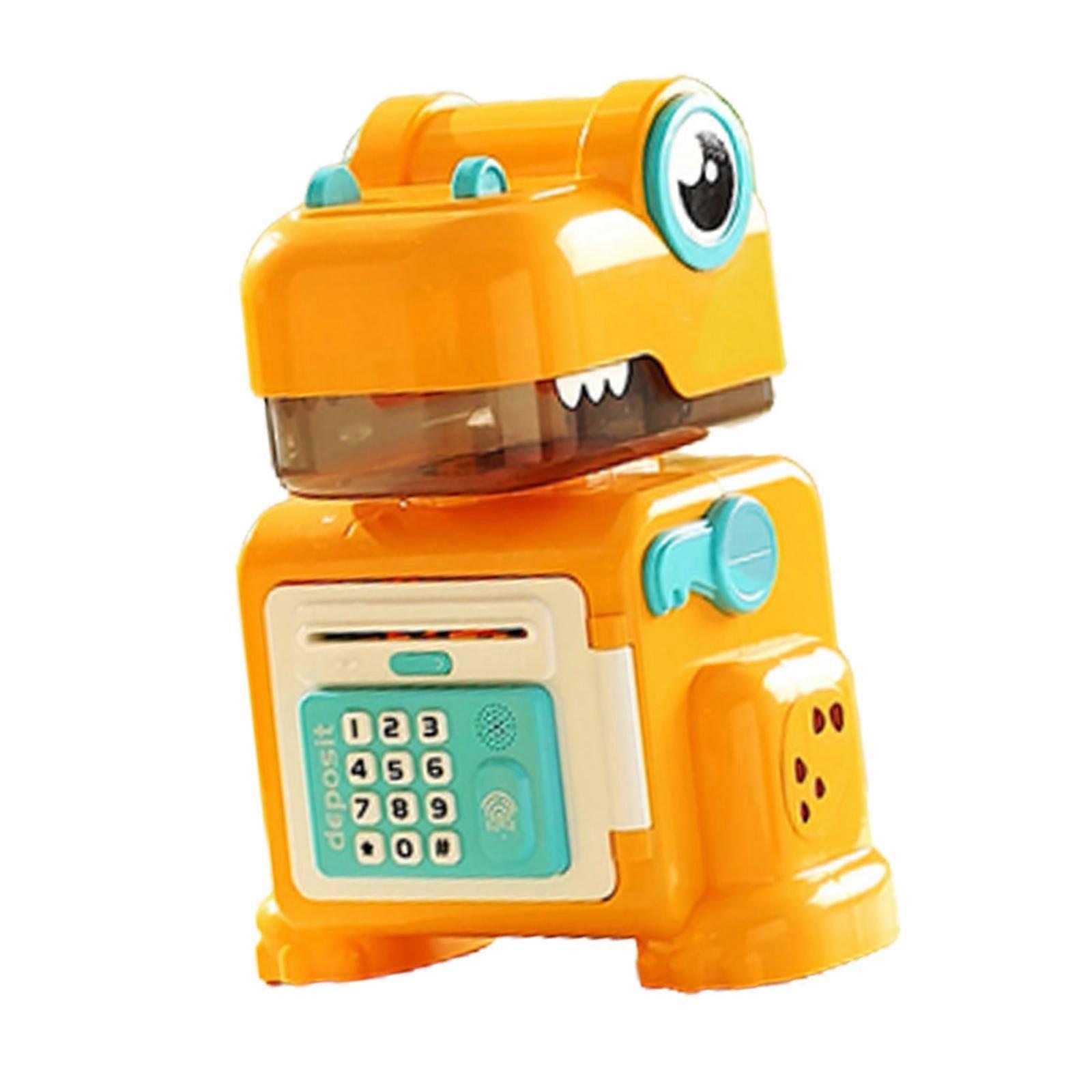 קריקטורה דינוזאור חזירון בנק קופסת חיסכון כסף לגיל 6 ~ בנות מתנות חג