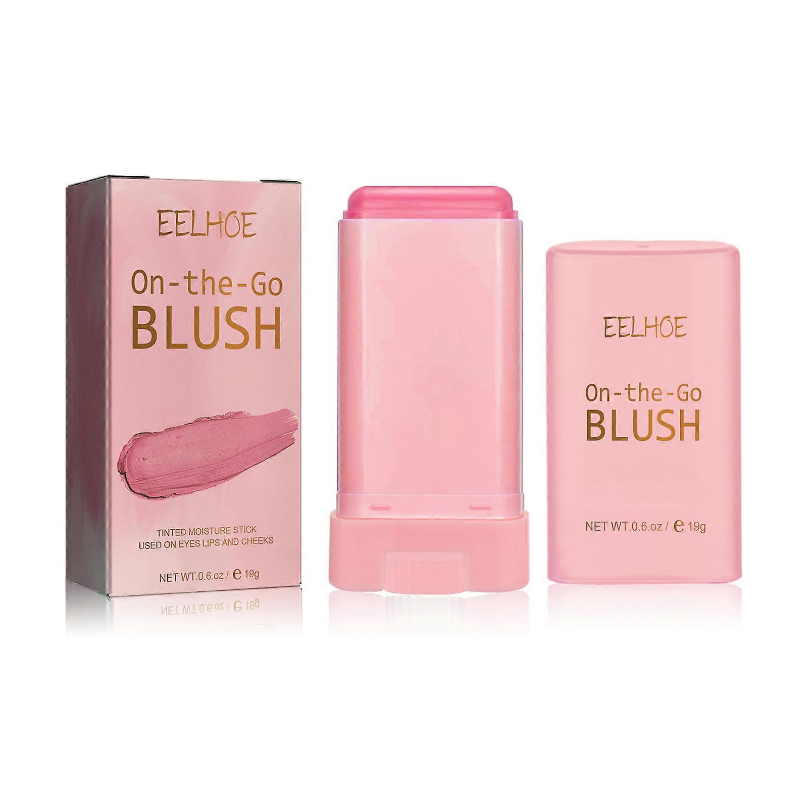 Blush Stick Shimmer Cheek Rouge Cream Natural Effect Long Lasting Easy To Use Makeup Blusher Pen