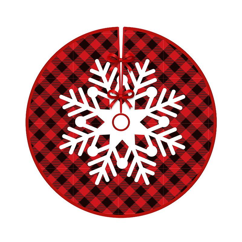 Christmas Tree Skirt Printed Tree Bottom Christmas Decorations