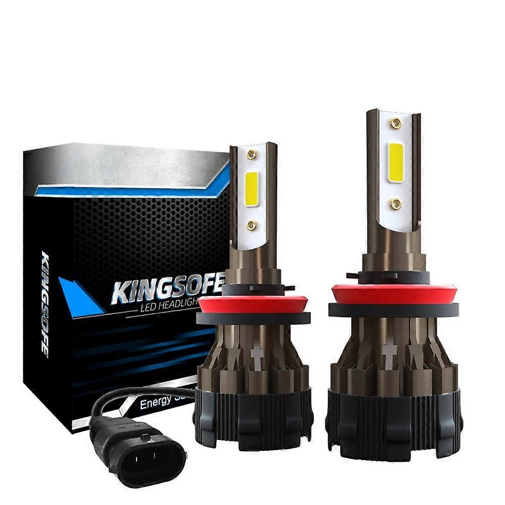 2pcs Car Headlight H4 H7 LED 6000K H1 H8 H9 H11 9005 9006 HB3 HB4 LED Bulb Auto Fog Light White