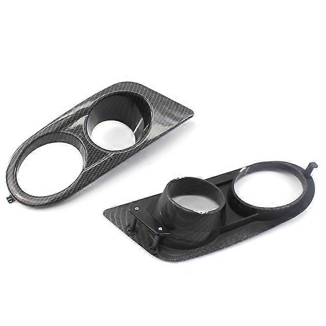 Ön Tampon Izgara Sis Işık Kapağı Izgara Trim BMW E46 M3 2001-2006 Karbon Fiber Petek Mesh