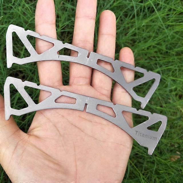 Outdoor Pure Titanium Reactor Bracket Two-piece Combination MSR Reactor Stove Reactor Furnace Head Bracket Outing Equipment