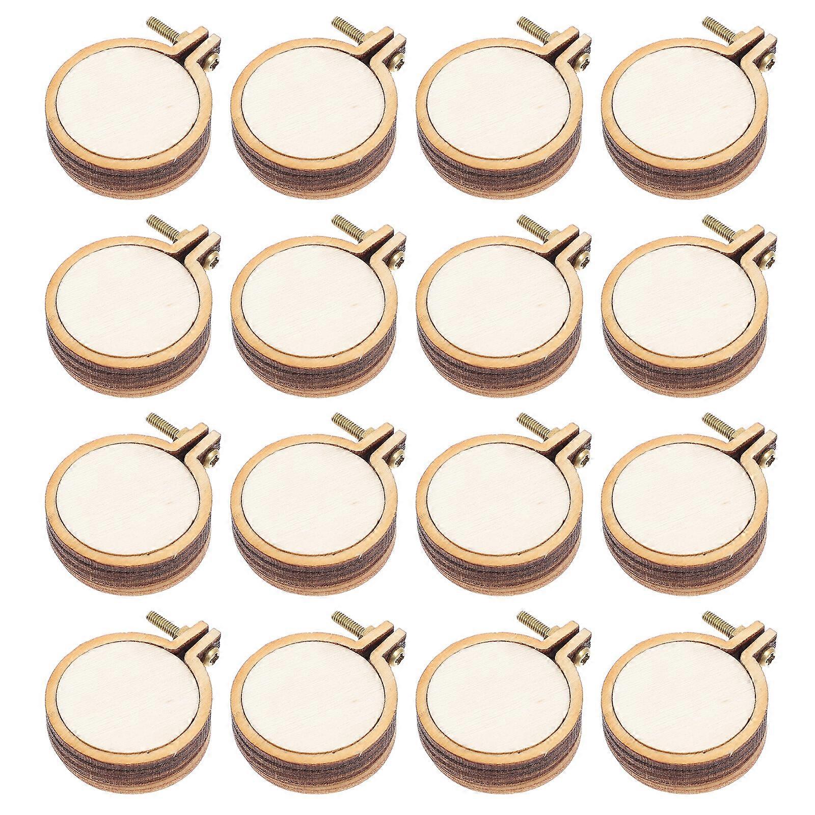 20 sets of Mini Embroidery Pendants DIY Jewelry Making Findings DIY Decorations