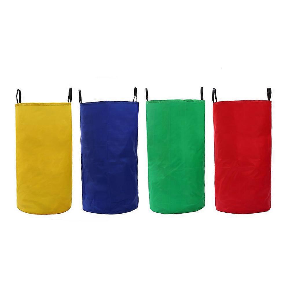 4 PCS αστεία τσάντα αγώνα σάκων υπαίθρια τσάντα αγώνων σάκος σάκος τσάντα παιχνιδιών αγώνων πολύχρωμη τσάντα αγώνων σάκων