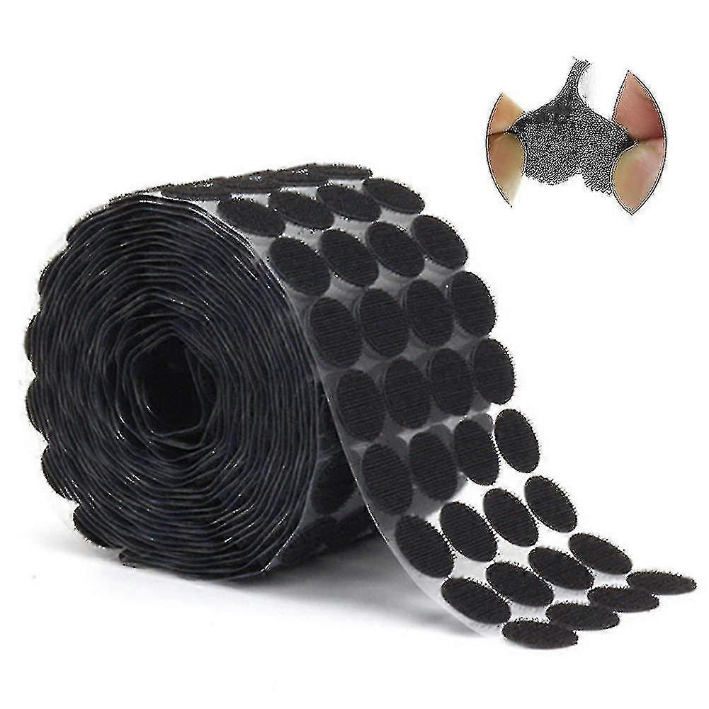 200pcs 20mm Hook And Loop Dots, Diy Movable Bac Fastening Tape, Double Sided Sticky