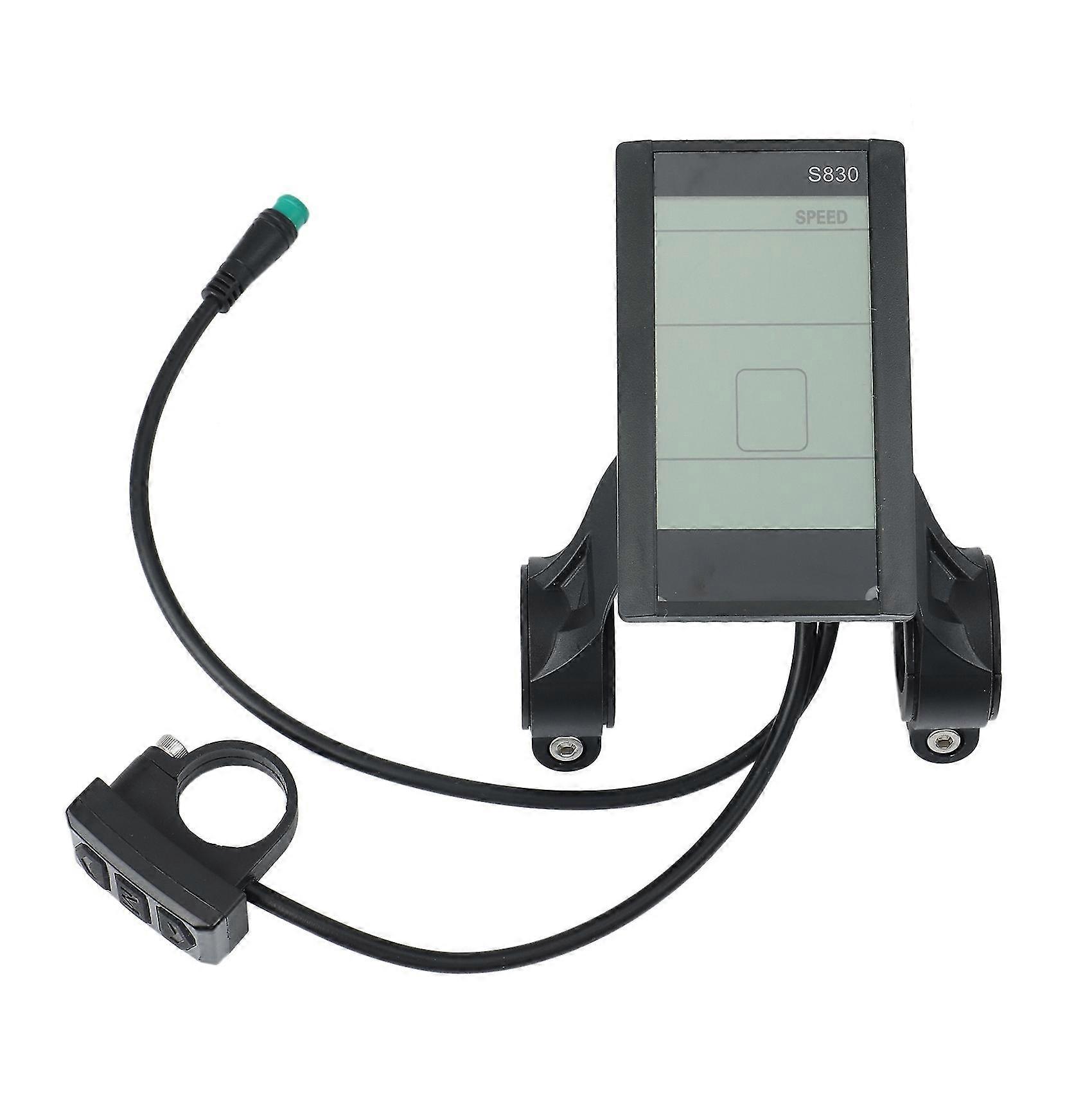 S830 24v 36v 48v Lcd Display Screen For Electric Bicycle Ebike Meter Panel Universal With Usb Cycli