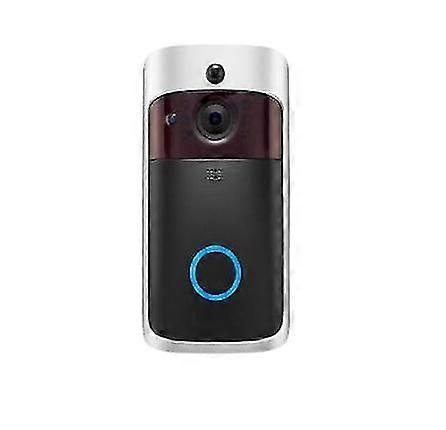 Black Wireless Video Doorbell