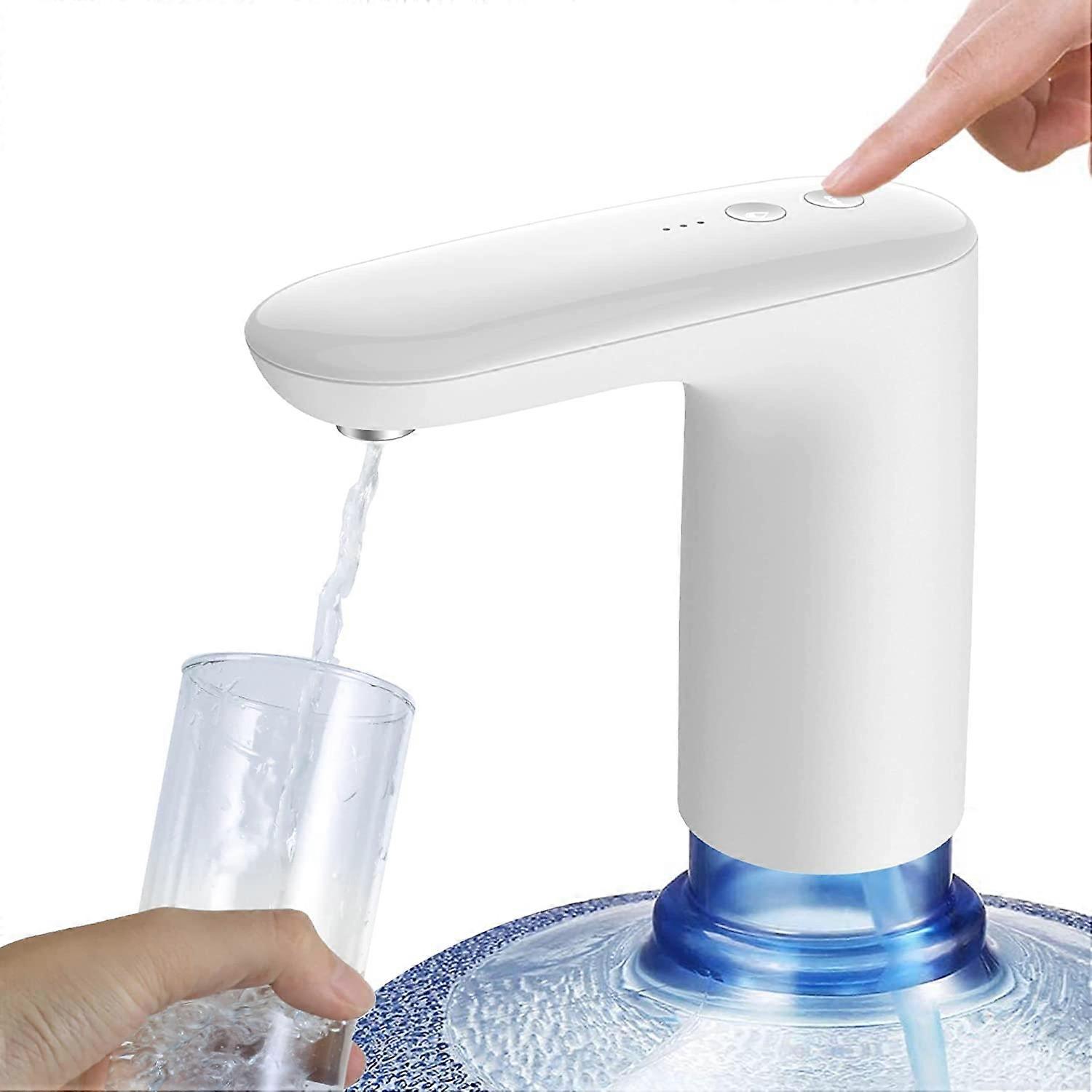 Vattenpump - Dricksvattenpump, USB-laddningspump för flaskvatten, Automatisk vattenflaskpump